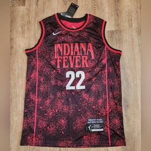 Caitlin Clark Indiana Fever WNBA Stranger Things Stitched New Mens Large